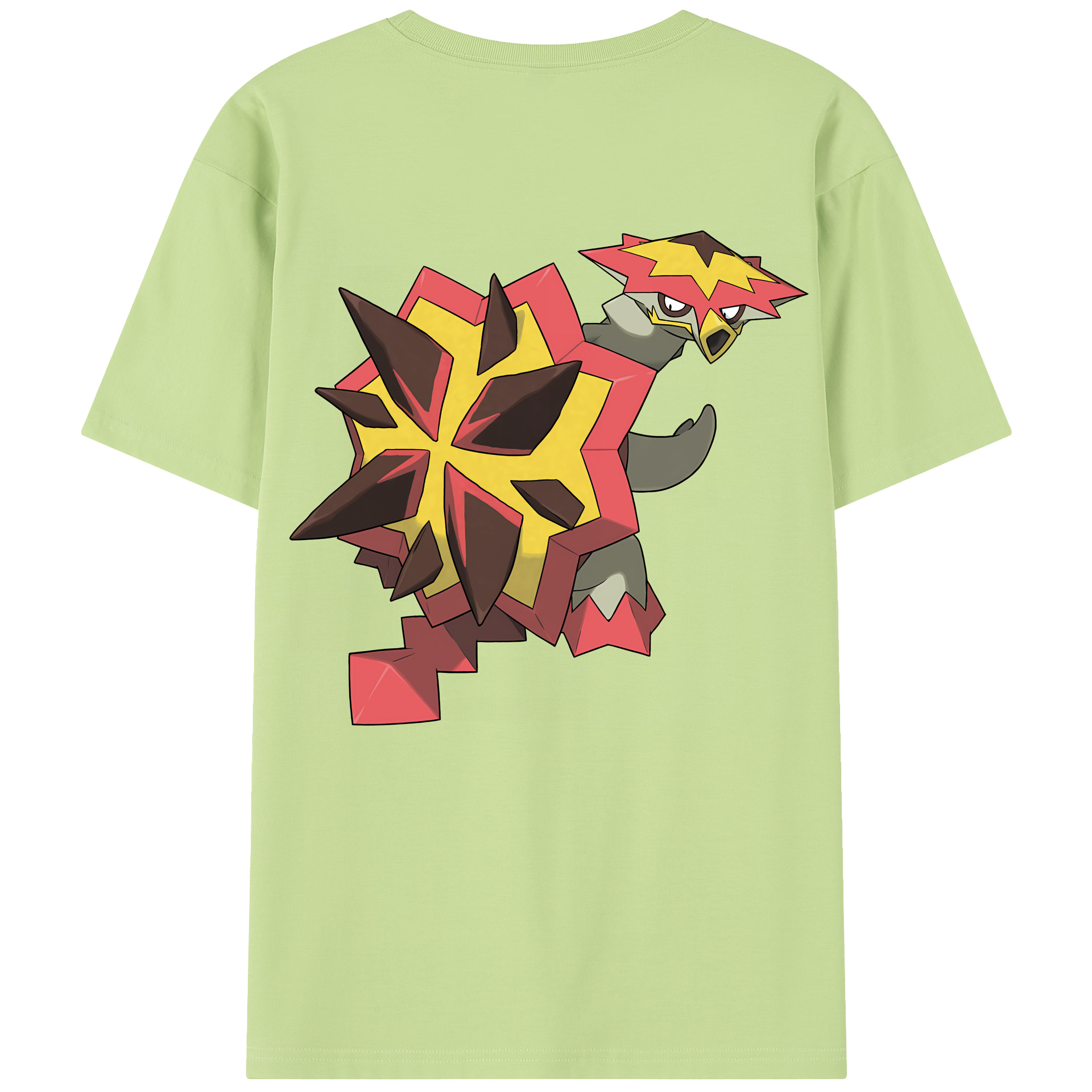 （画像用） ポケットモンスター Pokémon 綿100％半袖Tシャツ（背面プリント）